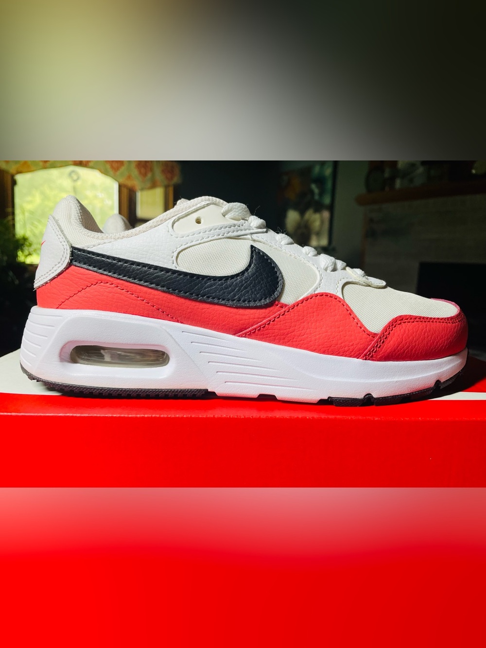 Nike Air Max SC
White Magic Ember Black 
7.5W